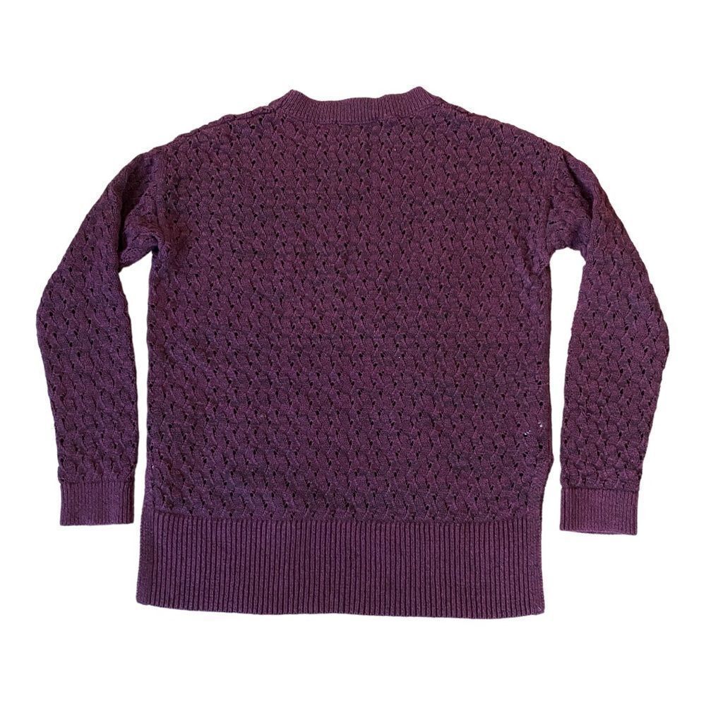 Loft
Maroon Knit High-Low Sweater Size M - Picture 4 of 6